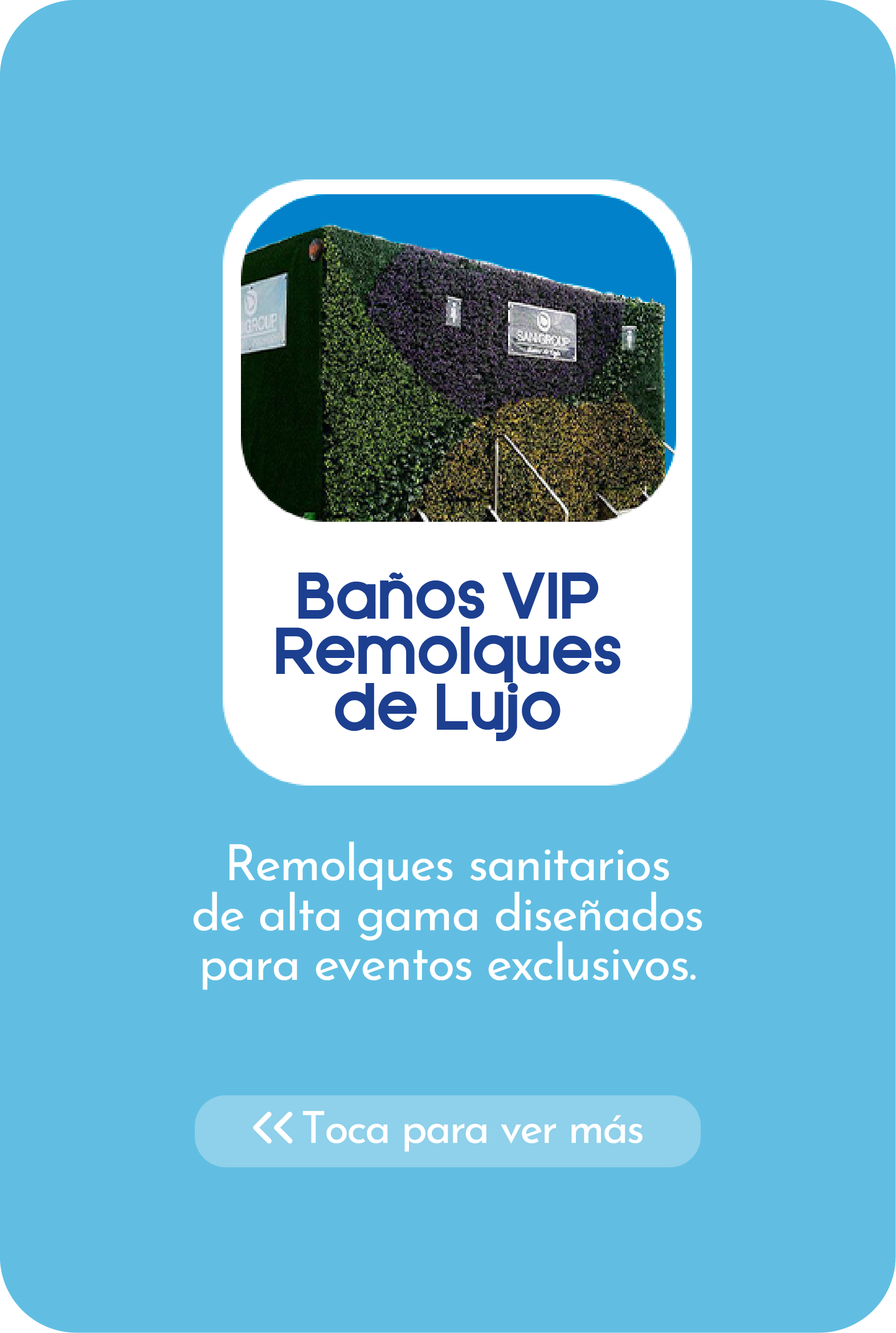Baños VIP Remolques de Lujo